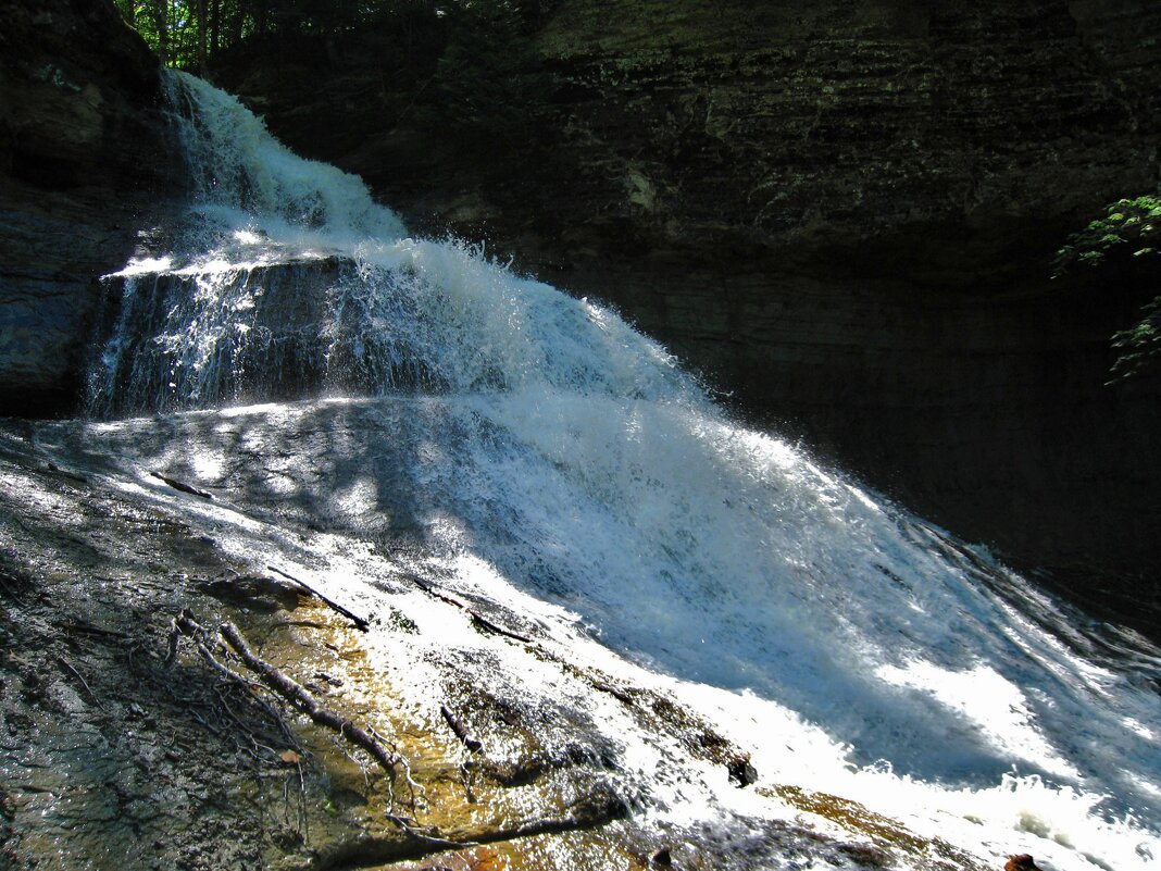 Водопад Чапел, штат Мичиган, США. - unix (Илья Утропов)