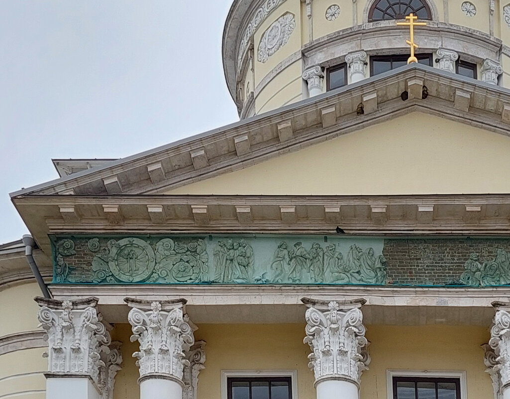 Никольский собор.  начало 19 в. Фрагменты. - ИРЭН@ .