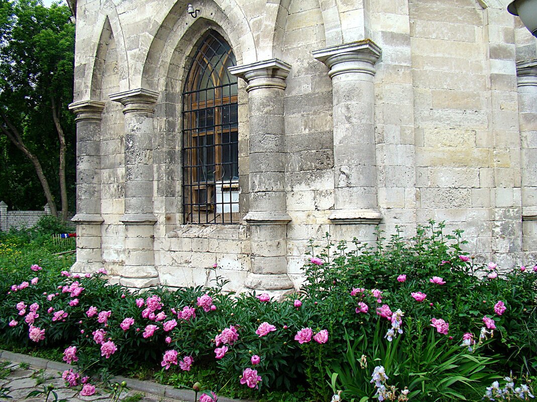 Ничто так не радует как цветы у стены храма - Анатолий Колосов