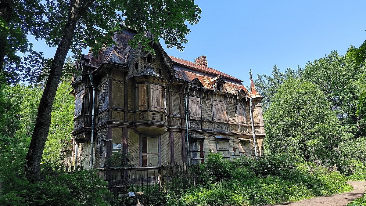 Дача Георга Месмахера в Шуваловском парке. - Ольга 