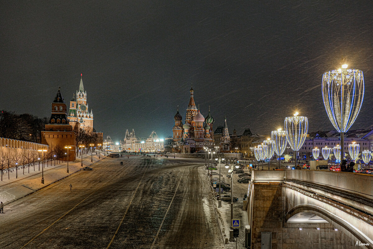 Москва зимняя. Узнаваемое. - Александр Леонов