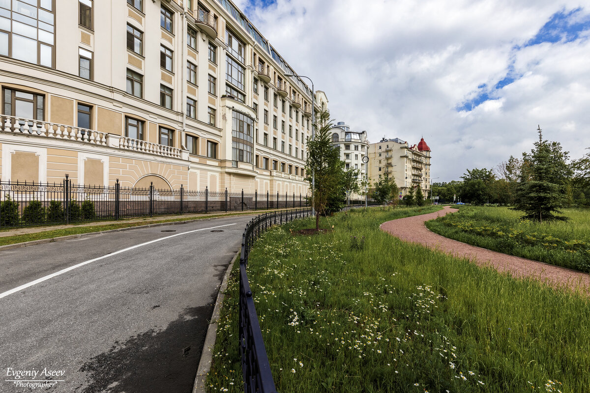 Прогулки по Крестовскому острову - Евгений 