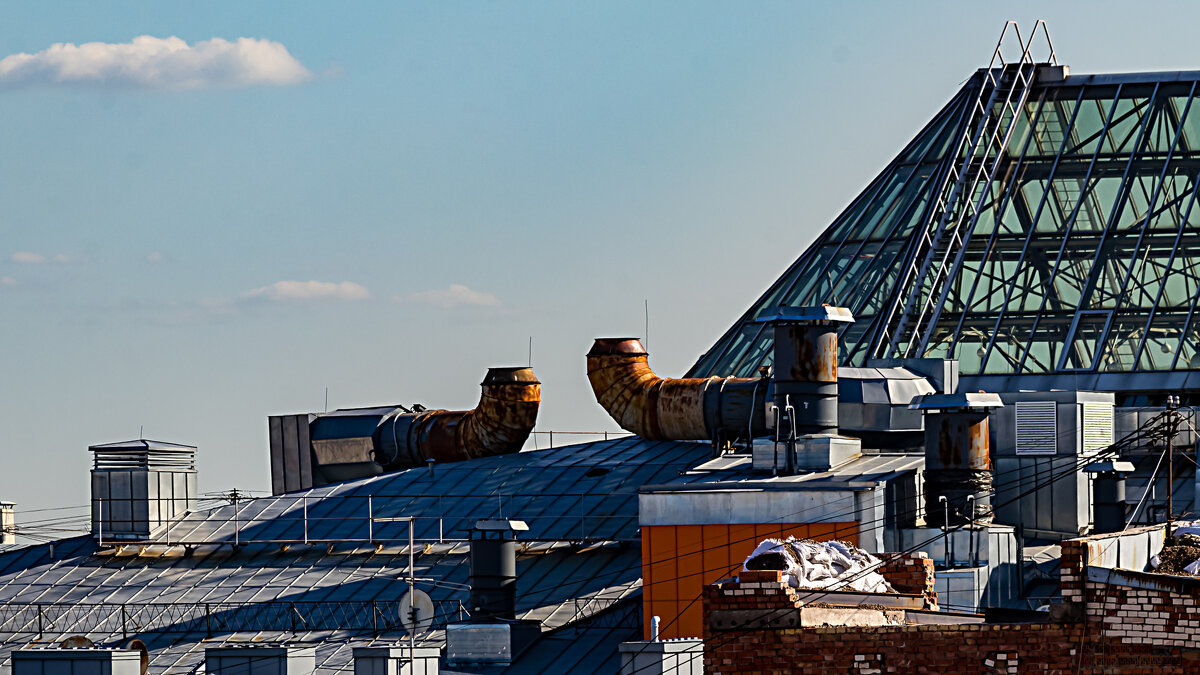 Железные гусеницы, которые живут на крыше. - Игорь Викторов Железные гусеницы, которые живут на крыше. - Игорь Викторов