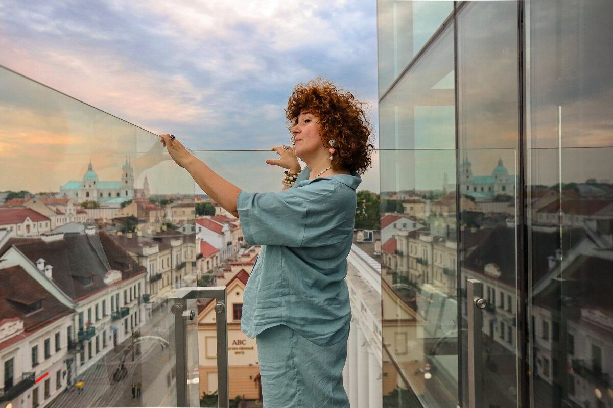 По  крышам в Гродно - skijumper Иванов