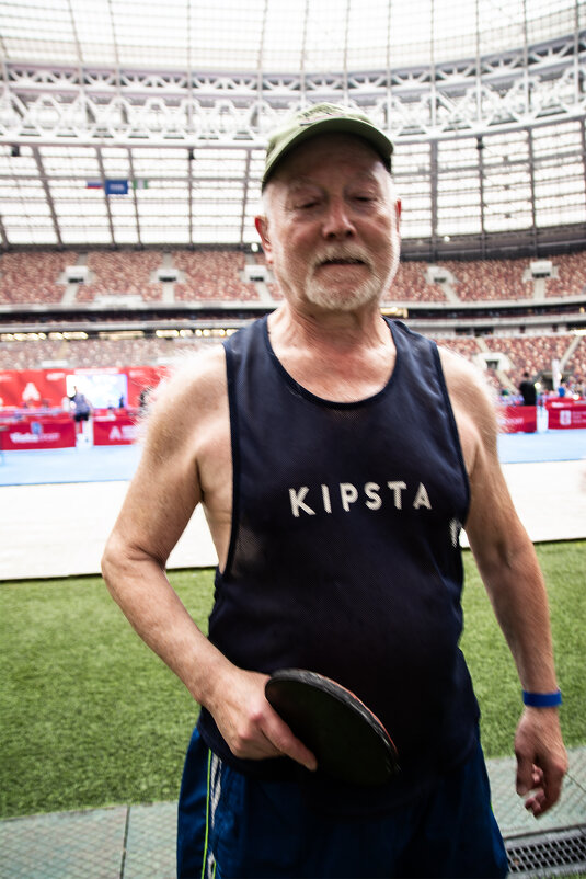 Фестиваль настольного тенниса в Лужниках - Юрий Яньков