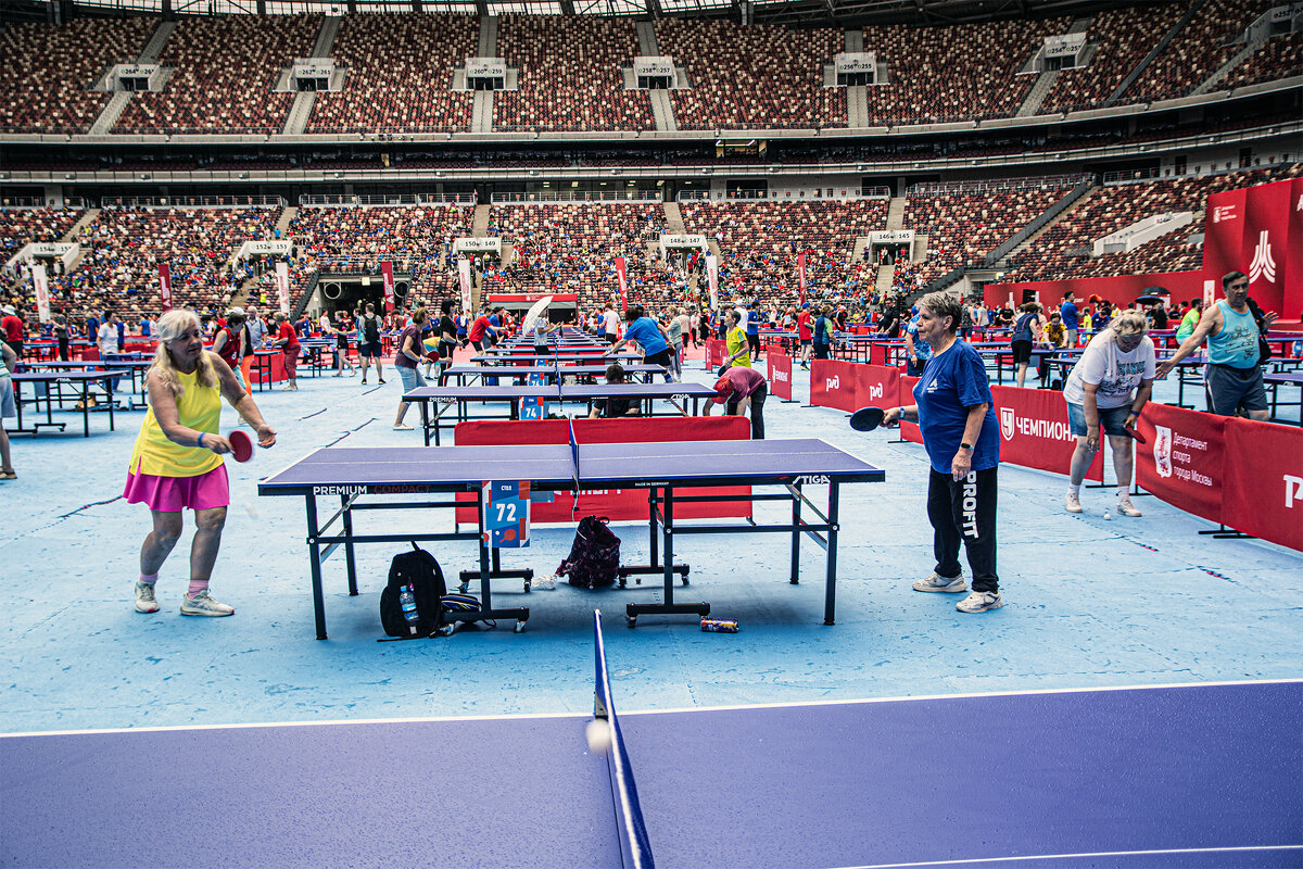 Фестиваль настольного тенниса в Лужниках - Юрий Яньков