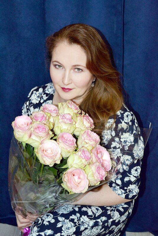 Портрет любимой супруги Татьяны - Борис Русаков