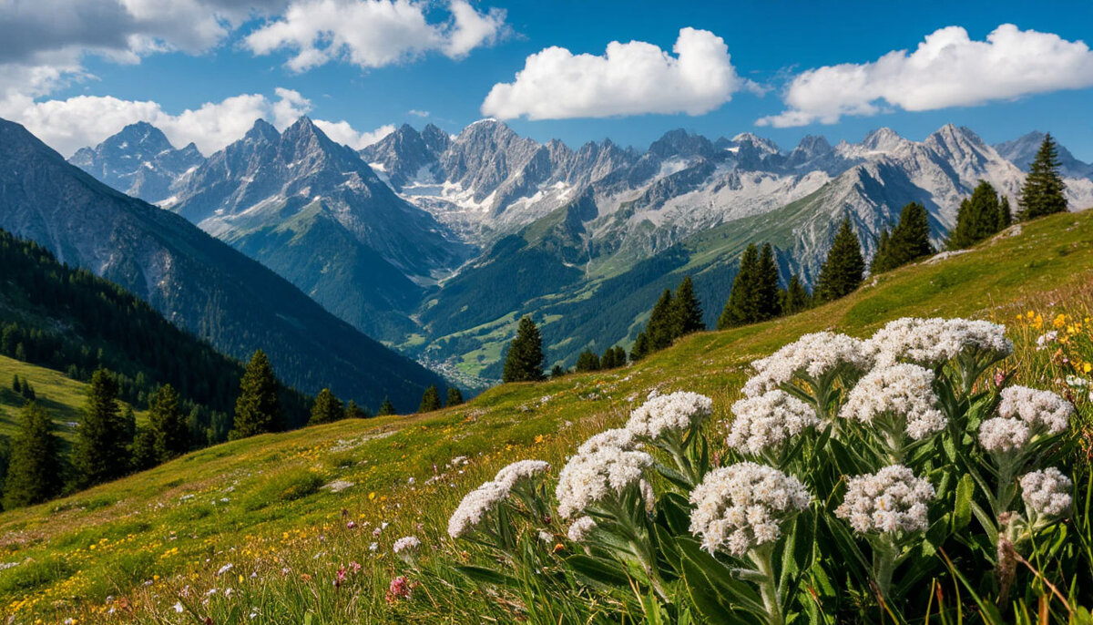 Эдельвейсы в горах - Ольга 