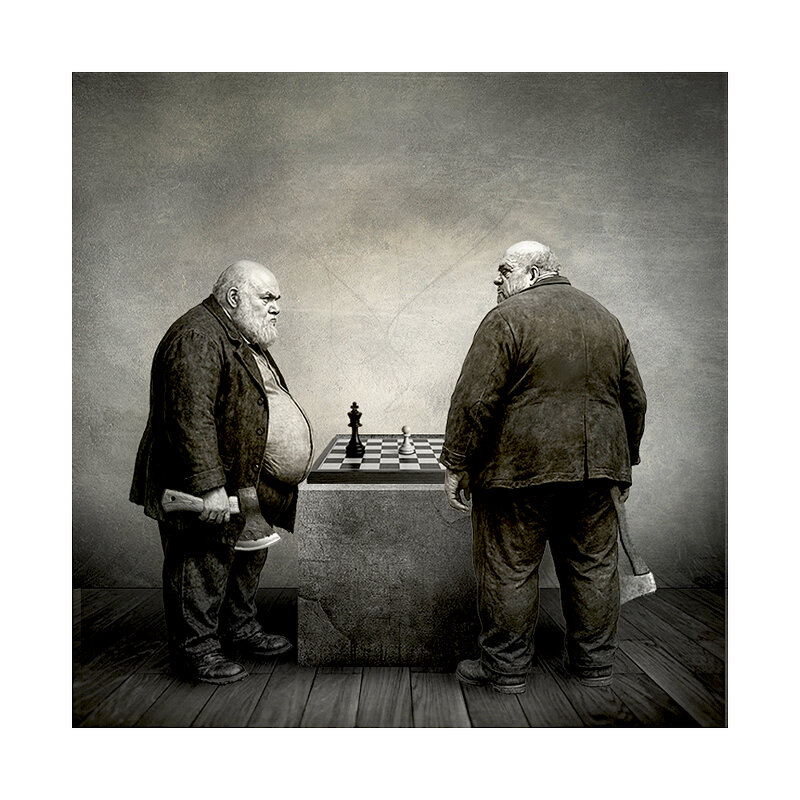 Эндшпиль - старик 