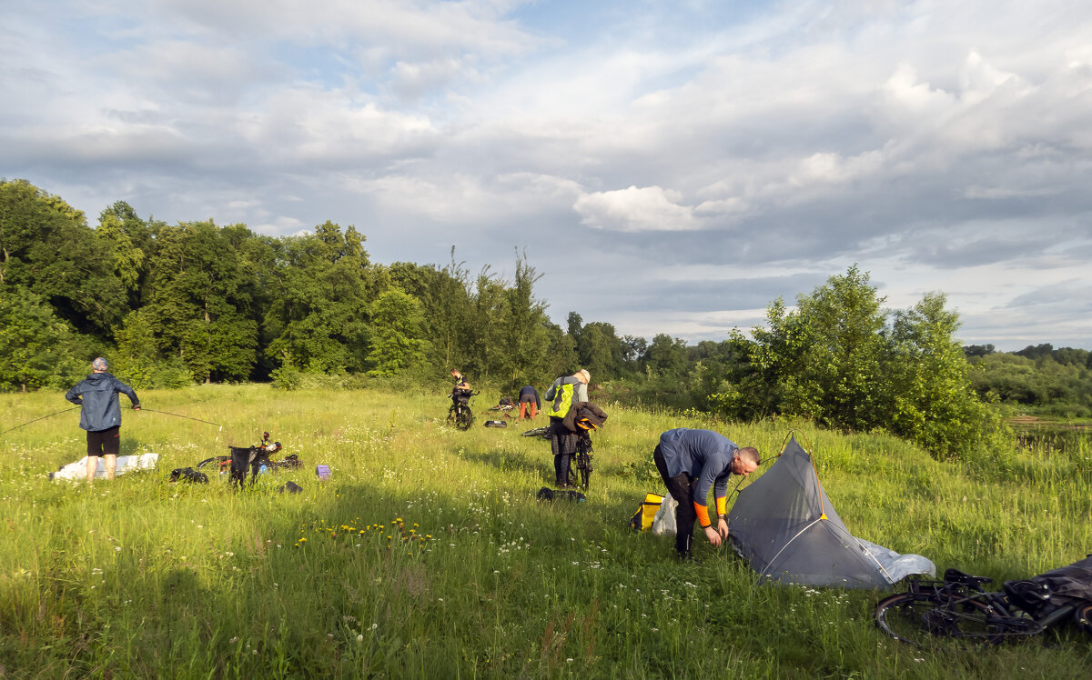 Место заключительной ночевки в этой поездке - Сергей Цветков