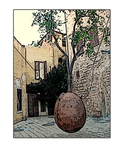 Висячее дерево в Яффо - Алевтина Висячее дерево в Яффо - Алевтина