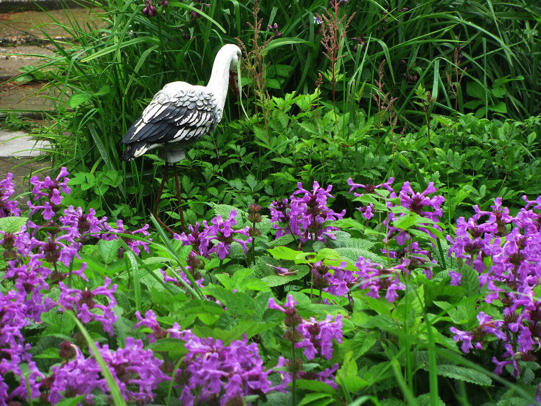 В саду - Людмила Смородинская