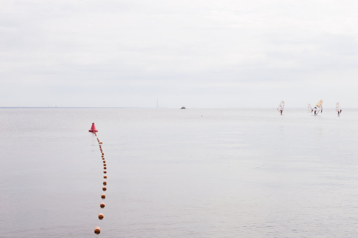 Утренний виндсерфинг - Валерий 