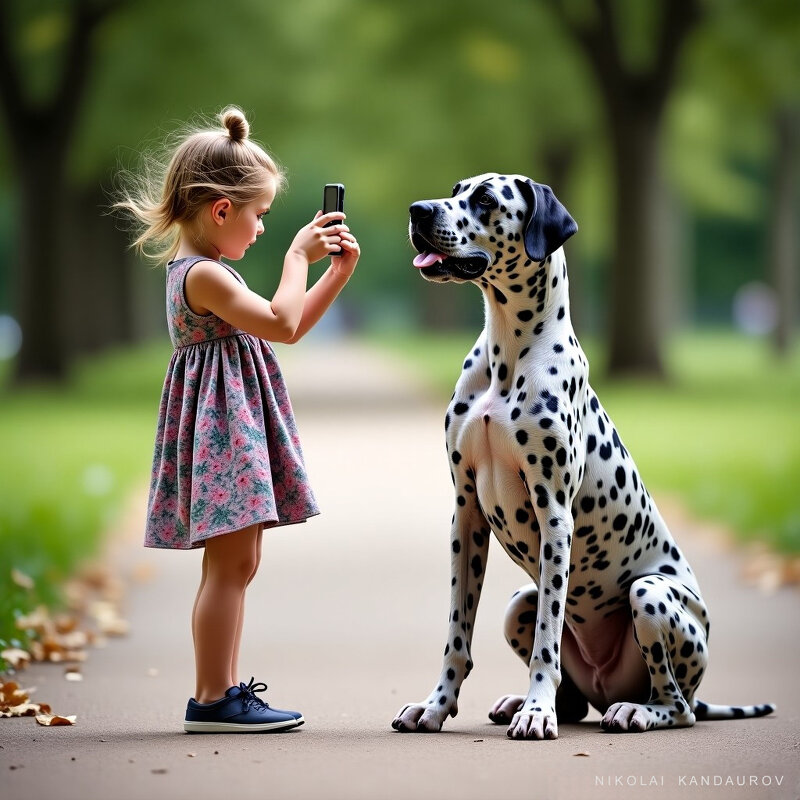 Портретная съёмка на собачий паспорт - Николай Кандауров