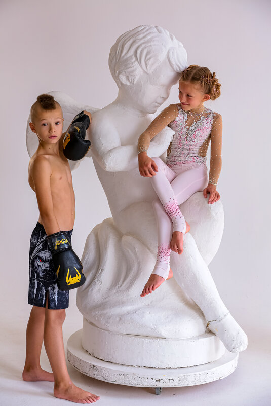 Боксёр и гимнастка - Юлия Ляшенко