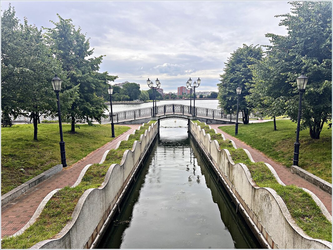 Утро. Мостик. - Валерия Комова