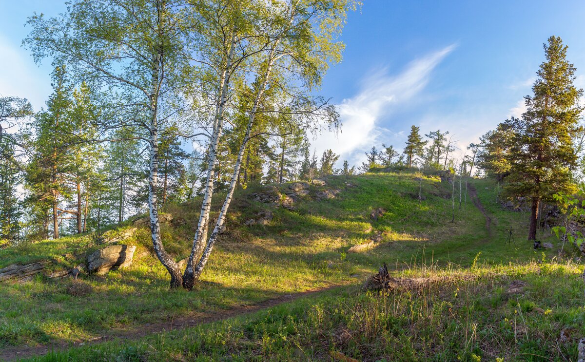 Майское утро на перевале. - Алексей Трухин