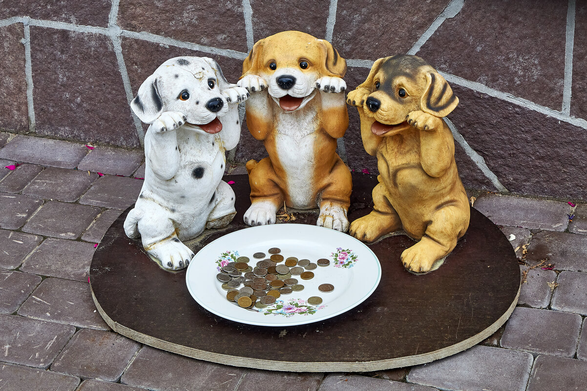 Скульптура "Щенки" в Николаевском монастыре Арзамаса - Алексей Р.