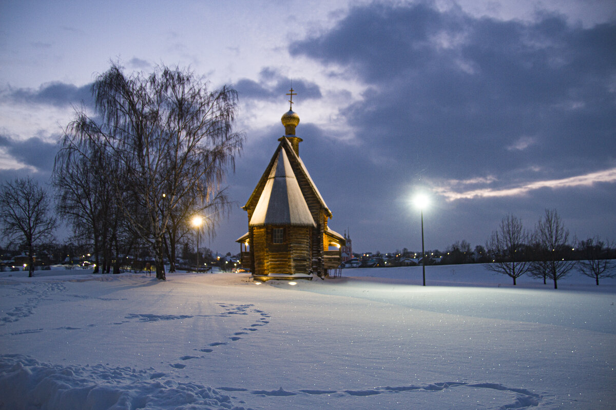 Морозный вечер в Суздале - Сергей 