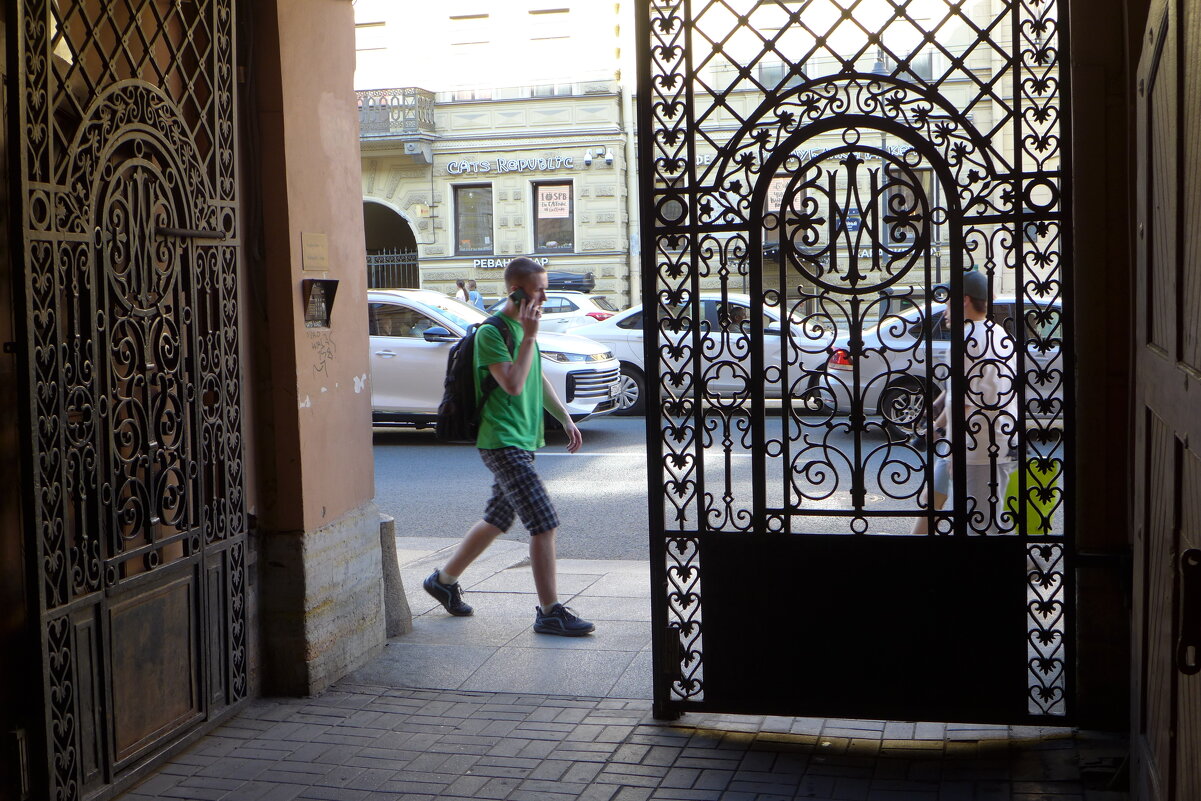 Питерские решетки. - Харис Шахмаметьев Питерские решетки. - Харис Шахмаметьев