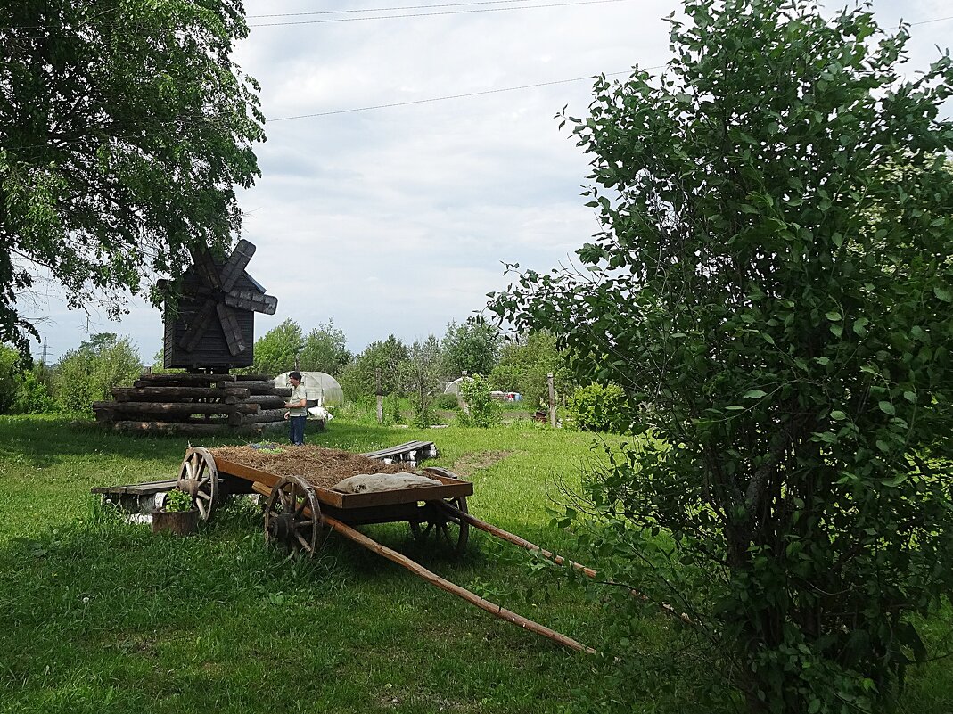 Музей-усадьба академика А.Н. Бакулева. Подворье усадьбы - Лидия Бусурина