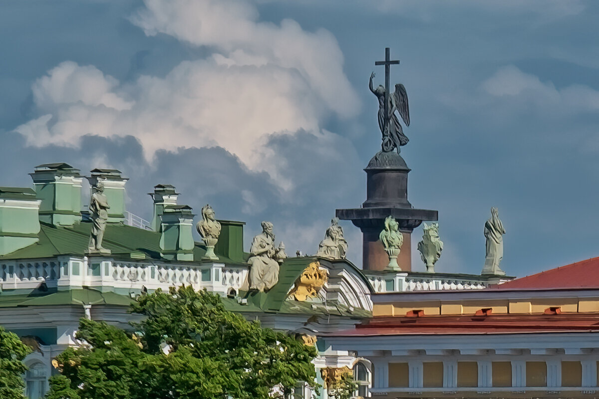 Фигура Ангела с крестом — "Сим победиши" - Сергей Шатохин 