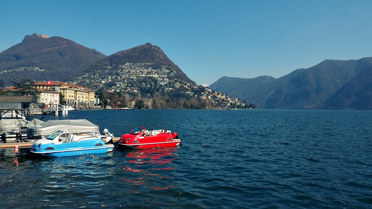 Озеро Lago di Lugano Швейцария - Civetta ***