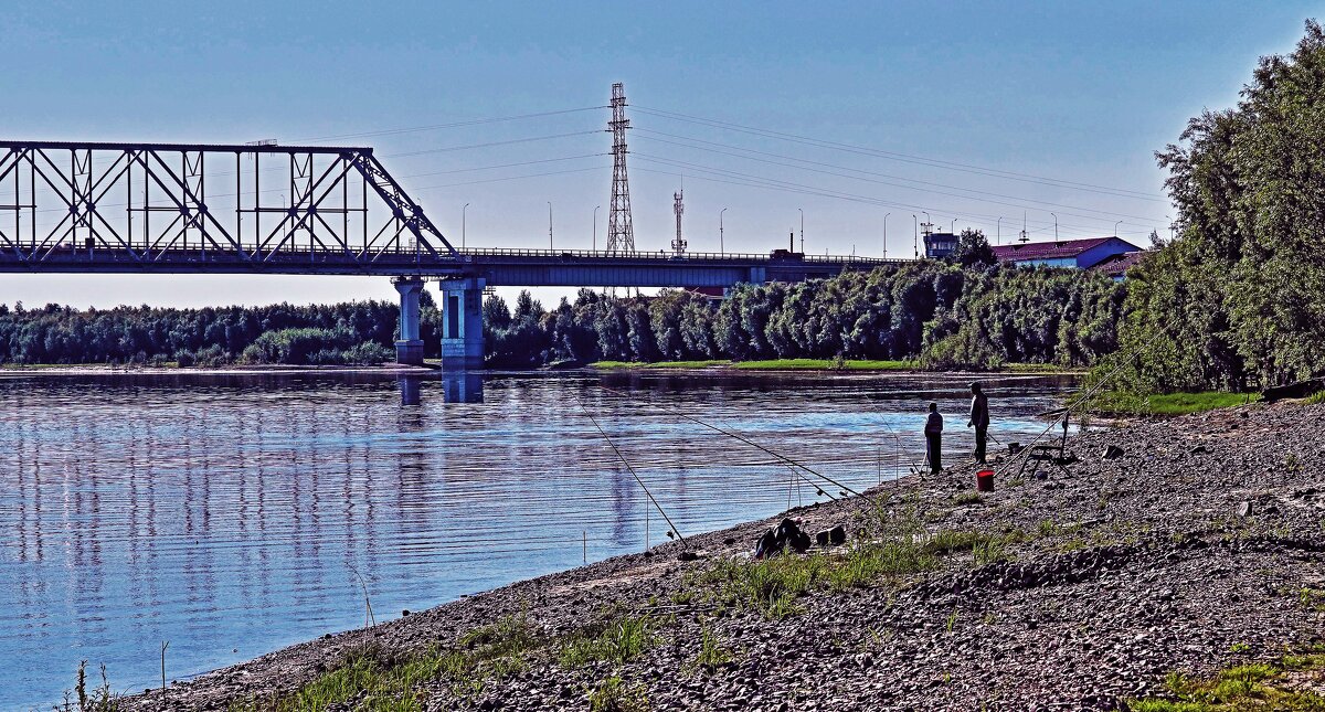 Июль...У моста-клюет! - Владимир 