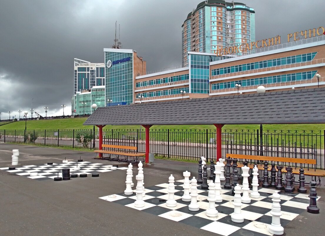 Чебоксары встречают шахматами! (20 июля - Международный день шахмат!) - Vladimir Semenchukov
