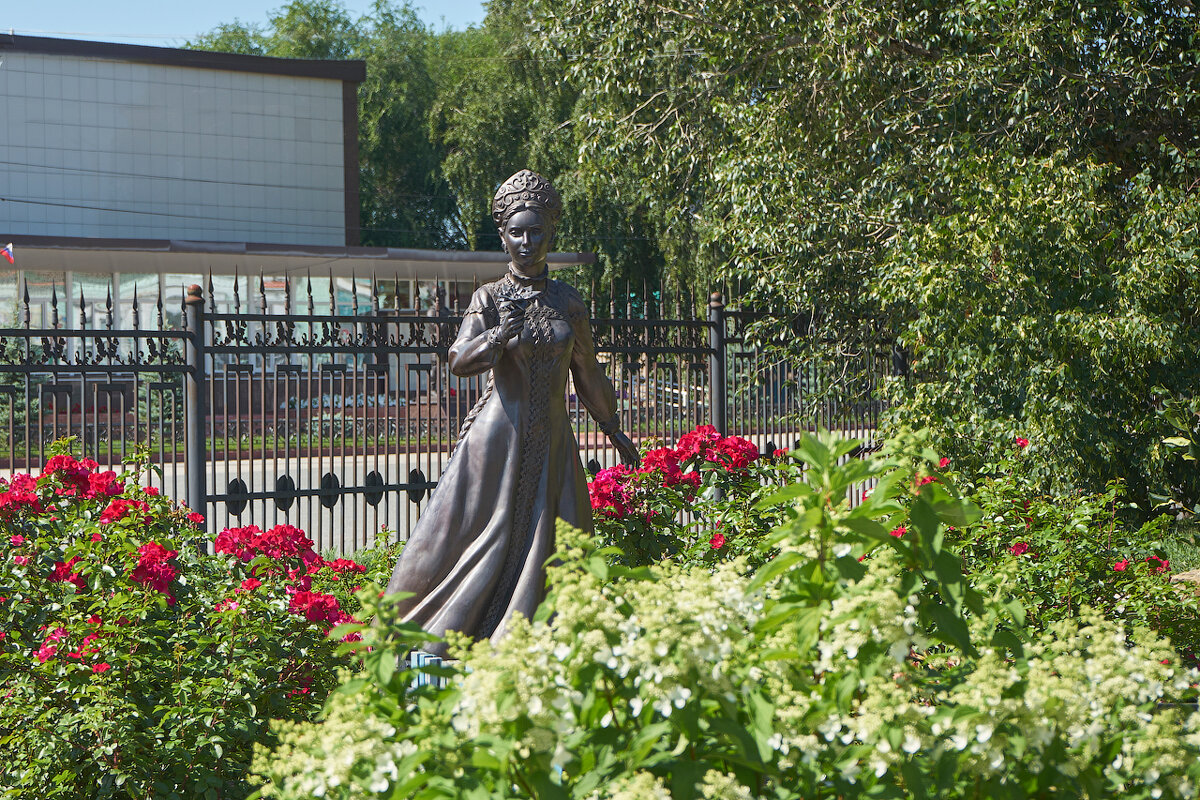 Аксаковский сквер в селе Борское - Олег Манаенков