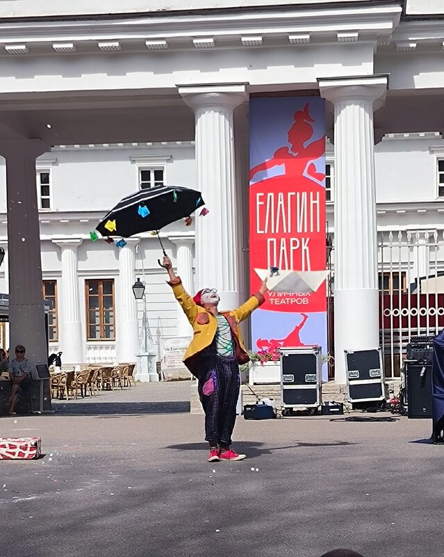 Фестиваль уличных театров на Елагином острове. - Ольга 
