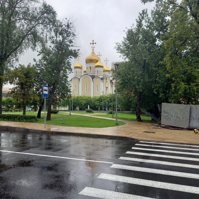 Храм Спиридона Тримифунтского в Нагатинском Затоне - Oleg4618 Шутченко