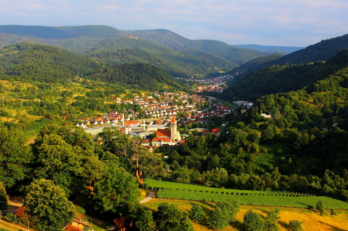 Городок в Шварцвальде - Юрий. Шмаков Городок в Шварцвальде - Юрий. Шмаков