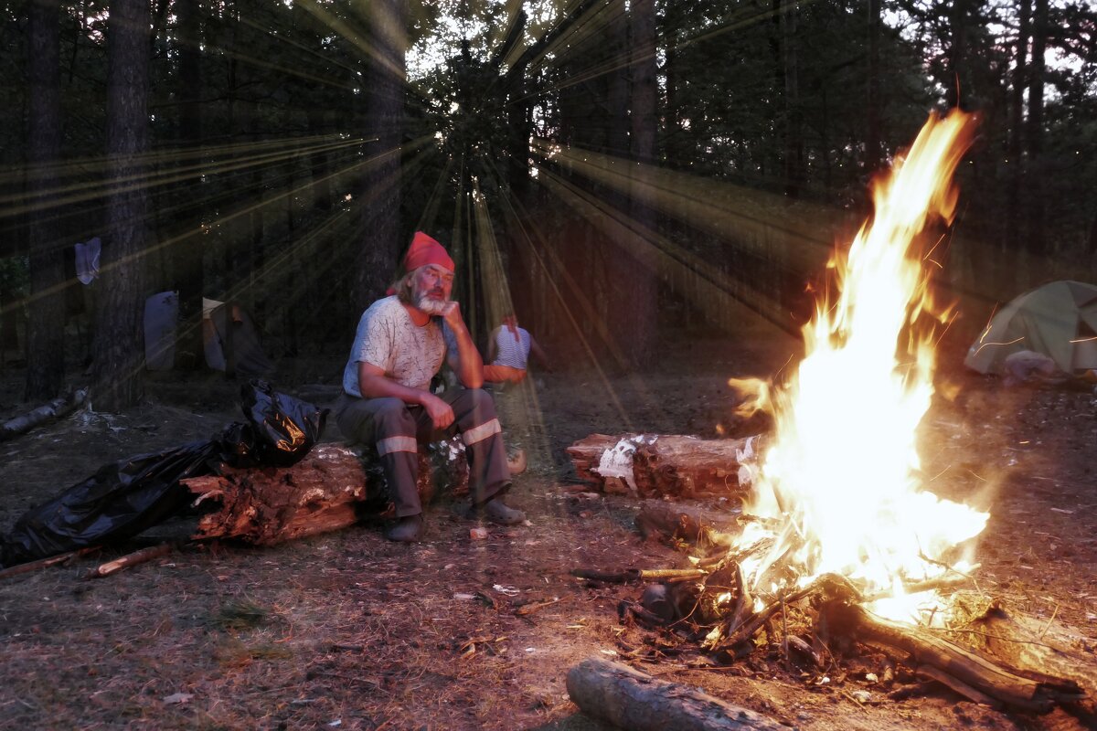 В походе - Олег 