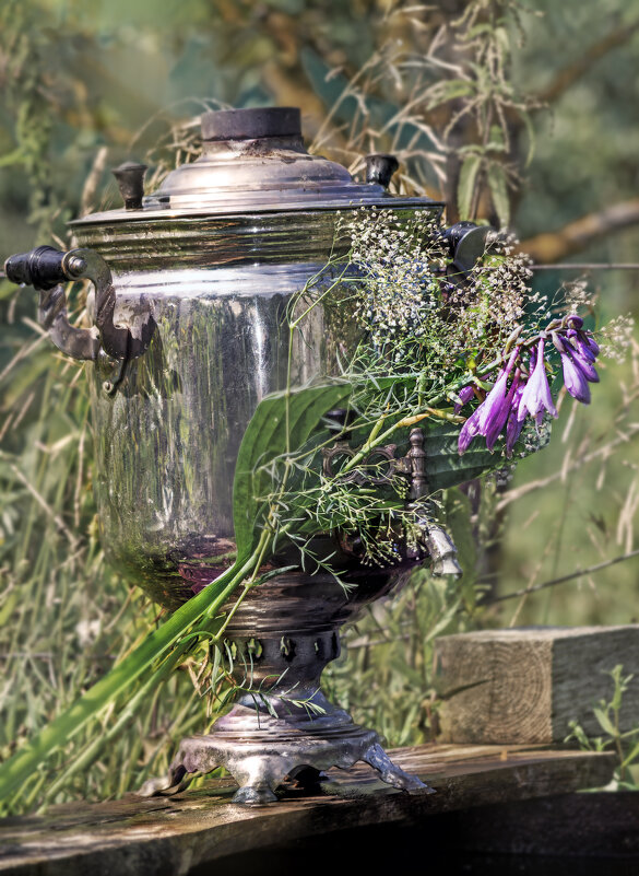 Букет у самовара - sorovey Sol