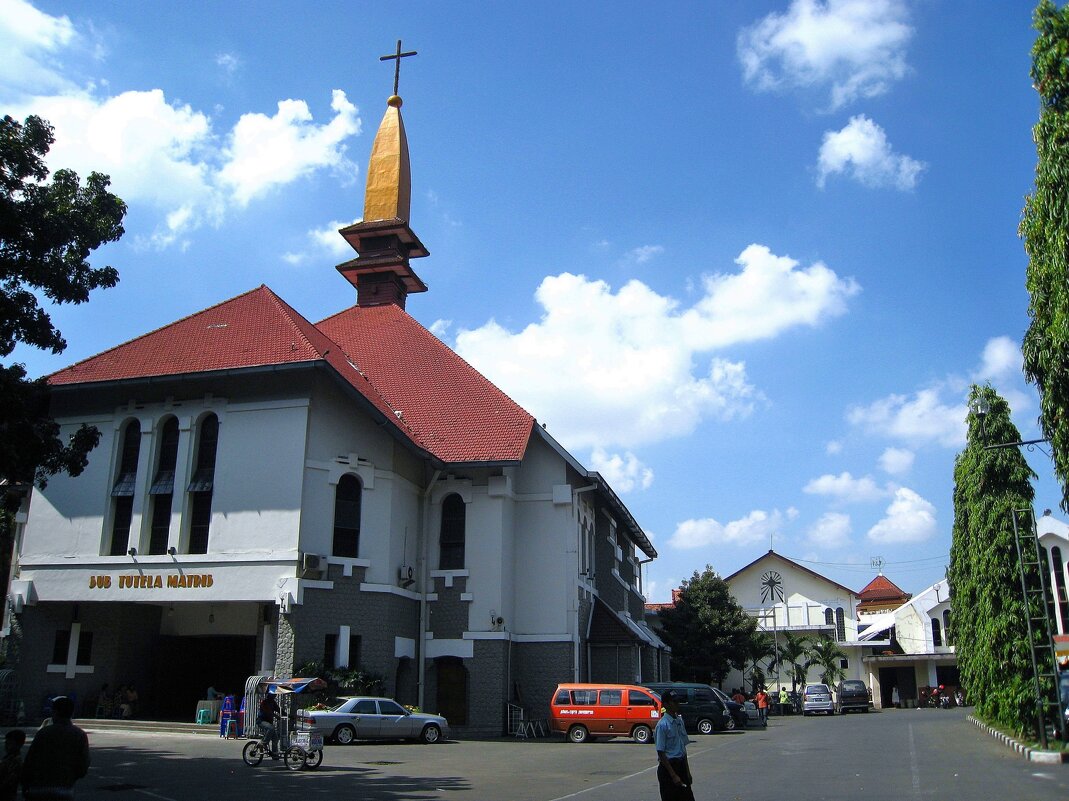 Собор Пресвятой Девы Марии, Индонезия. - unix (Илья Утропов) Собор Пресвятой Девы Марии, Индонезия. - unix (Илья Утропов)