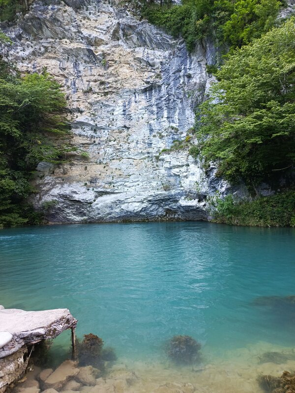 Голубое озеро Абхазия - Татьяна Пальчикова