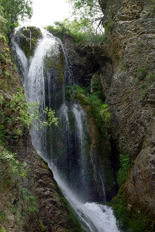 ВОДОПАД, лето. - Виктор Осипчук
