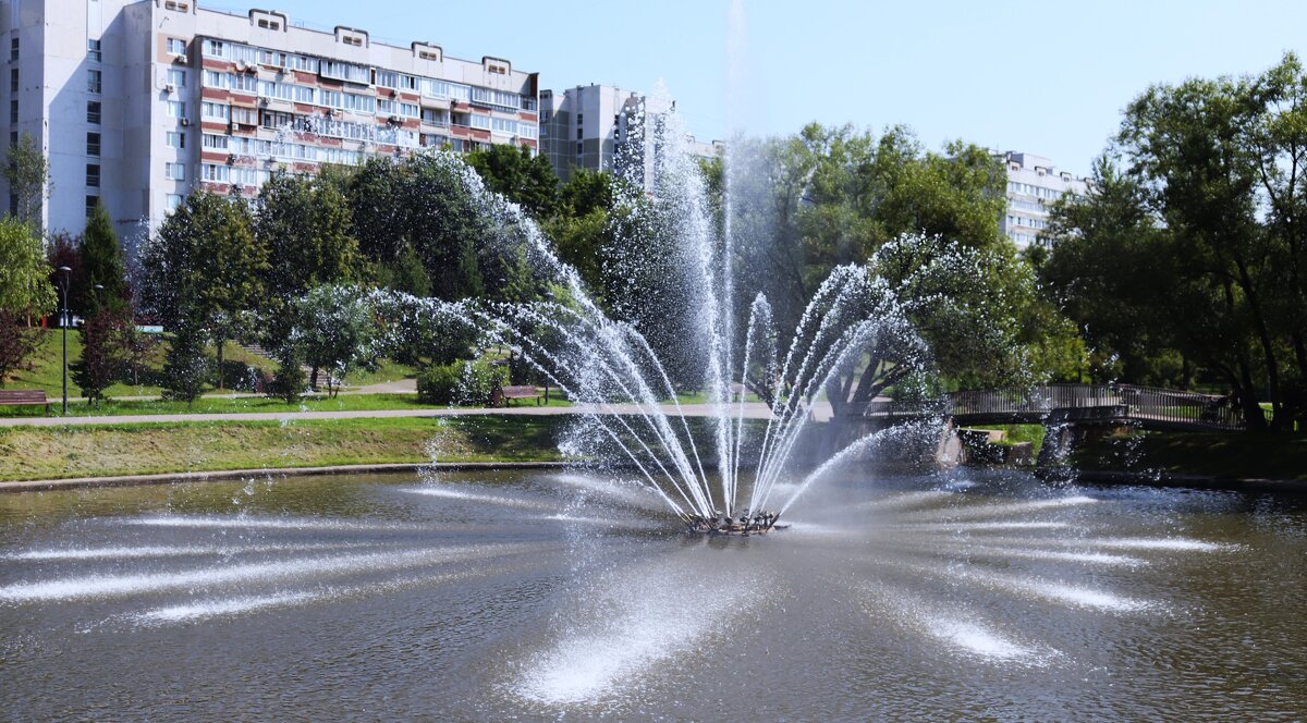 Многолучевая звезда на воде. - Василий Палий