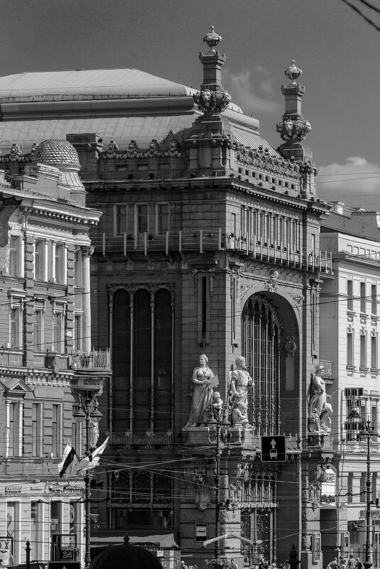 черно белое фото в архитектуре - Алексей Булак