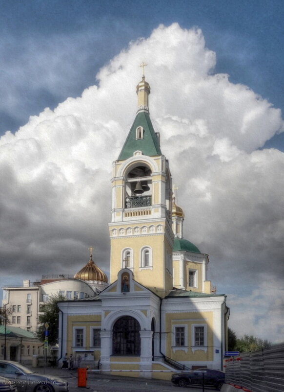 Храм Илии Пророка в Обыденском переулке - Andrey Lomakin Храм Илии Пророка в Обыденском переулке - Andrey Lomakin