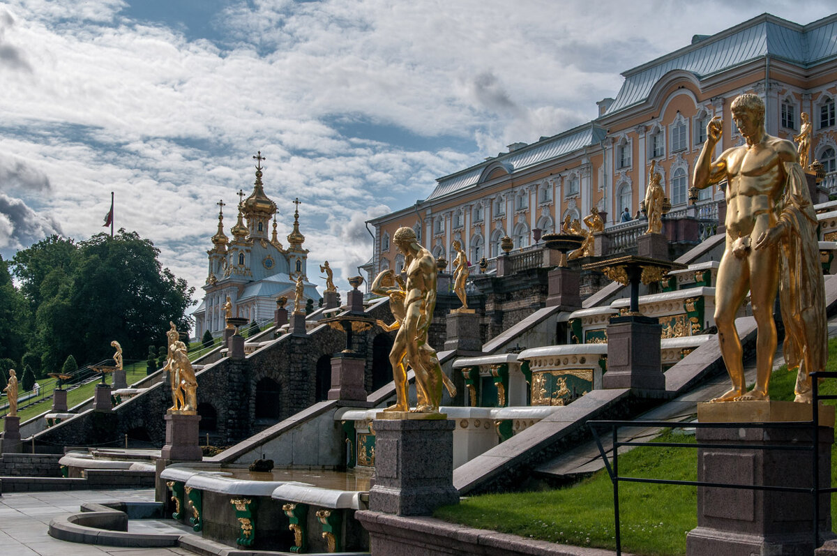 Петергоф. Фонтаны без фонтанов. - Владимир Новиков