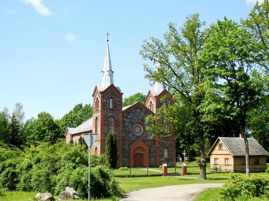 замки и церкви в Латвии - ИННА ПОРОХОВА