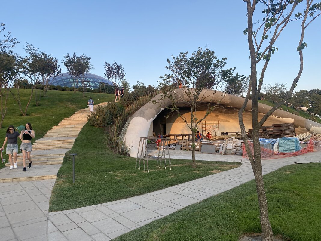 В парке Галицкого «Краснодар» идёт строительство. - Alexey YakovLev