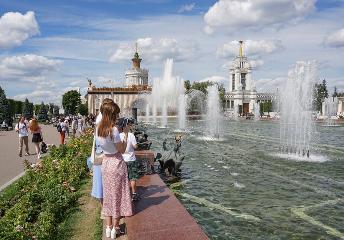 Фонтаны на ВДНХ - Ольга 
