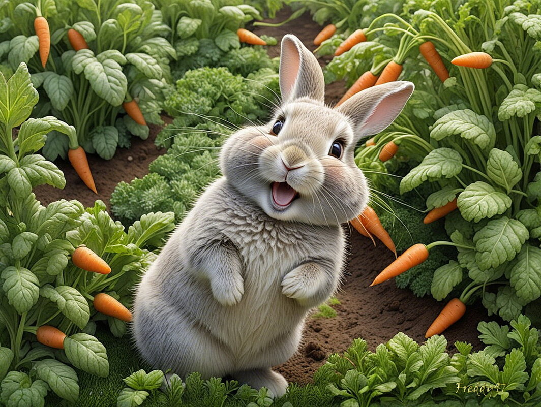 На морковку налетай! - Freddy 97