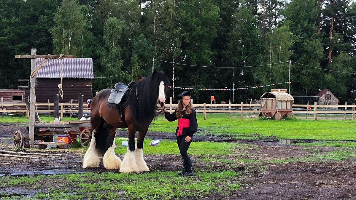 Алена и Харлей. - Ольга 