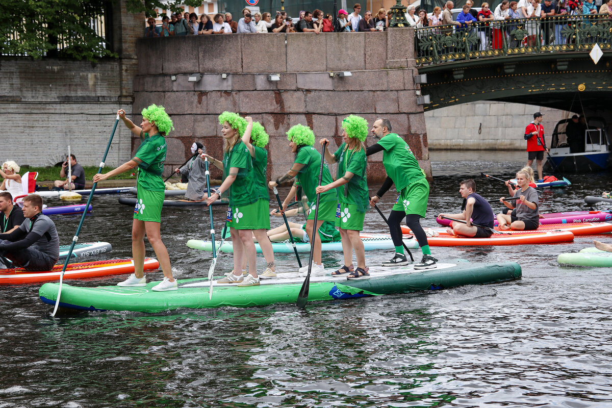 Юбилейный 10-й фестиваль «Фонтанка SUP» - skijumper Иванов