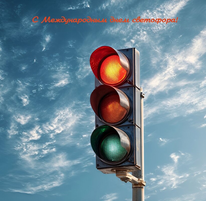 С Международным днём светофора!  :-) - Андрей Заломленков