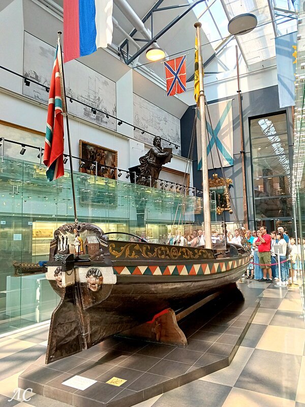 Ботик Петра I «Святой Николай» - Любовь Сахарова